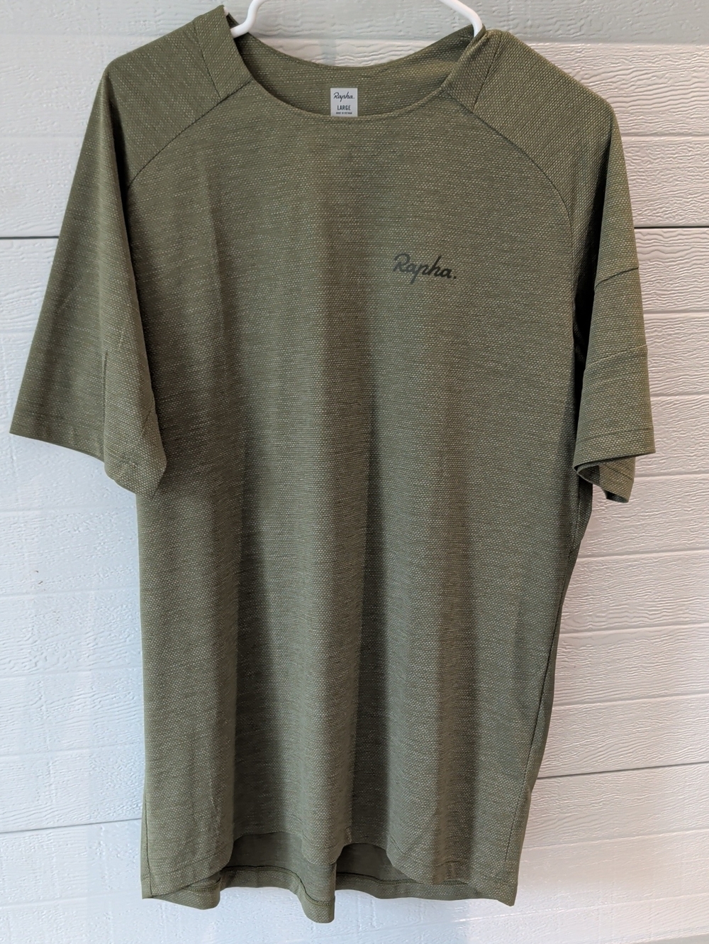 Rapha Olive Heather Short Sleeve Performance Tee